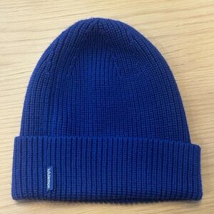 Lululemon Navy Blue Ribbed Beanie